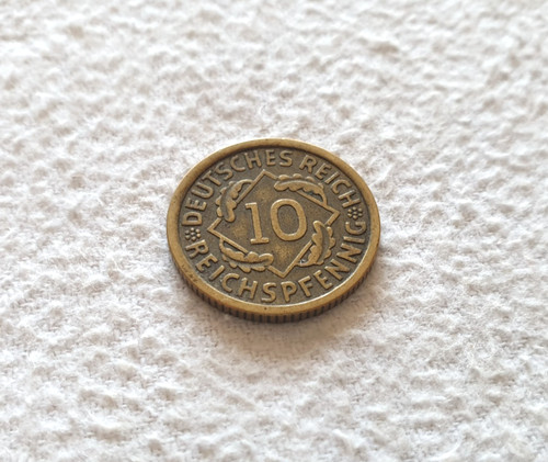 Moneta antica reichspfennig - moneta,