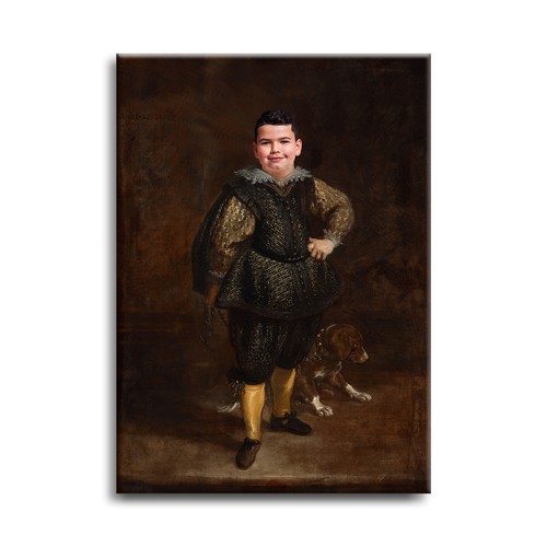 Ordina tua foto tela - tua, su