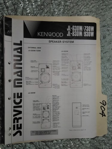 Kenwood 630 730 830 - jl-630,