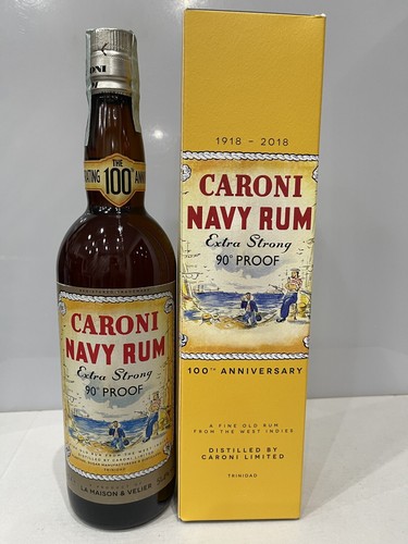 Caroni navy rum - navy, trinidad