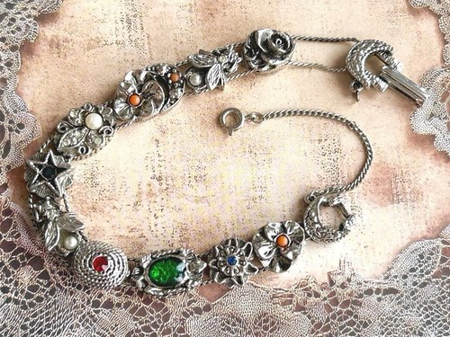 Bracciale goldette vintage - bracciale,
