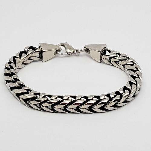 Bracciale jtv acciaio - acciaio, inox