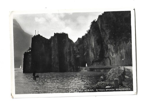 Lago iseo strada - (sebino),