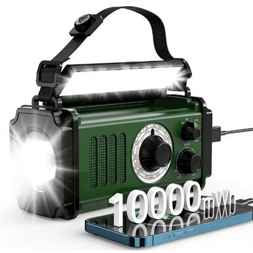Radio solare 10000 mah - solare,
