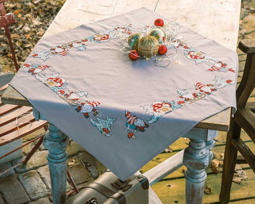 Kit punto croce - , timbrato