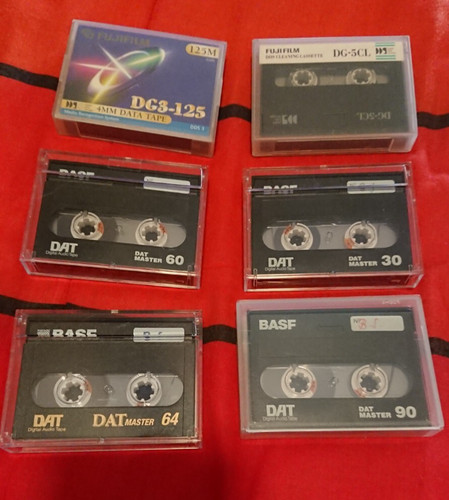 Lotto cassette dat basf - di, 6