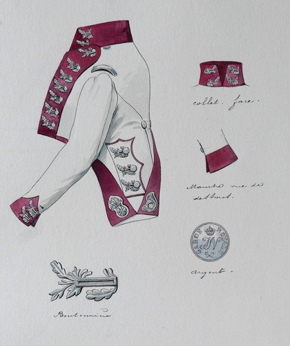 Charles brun disegno - brun, militaria
