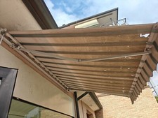 TENDA DA SOLE A CADUTA AVVOLGIBILE TEMPOTEST DA BALCONE BRACCI GARANZIA 8 ANNI