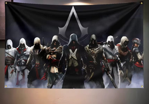 Assassin creed flag 3x5 ft - assassin’s,