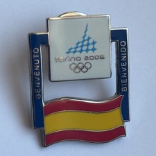 Spilla Olimpiadi Torino 2006 - Spagna Flag