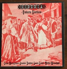 UMBERTO GIORDANO-SIBERIA, IL RE - MRF RECORDS- MRF 118- 3 DISCHI 33 GIRI