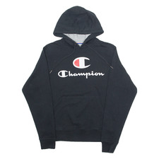 Felpa Nera CHAMPION Da Uomo S