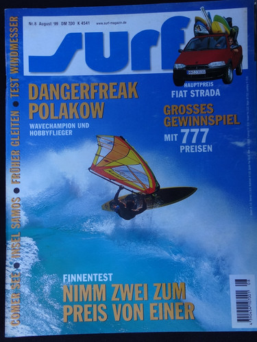 Rivista surf report - surf, 8/99,