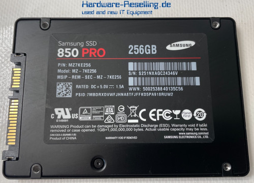 Samsung ssd 850 pro 256 - ssd,