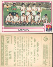 CALCIATORI PANINI 1978/79