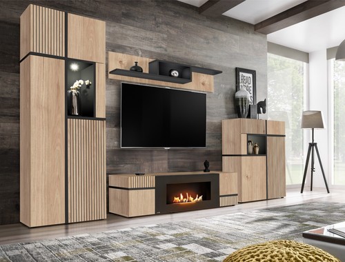 Mobili parete croce hjz - parete, con