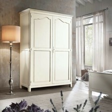 ARMADIO 2 ANTE BATTENTI LEGNO