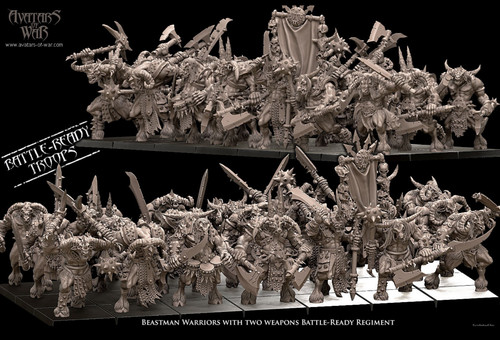 Beastman uomini bestia - beastman,