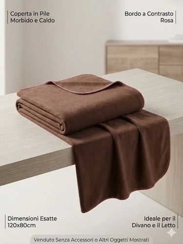 Coperta plaid pile morbido - plaid,