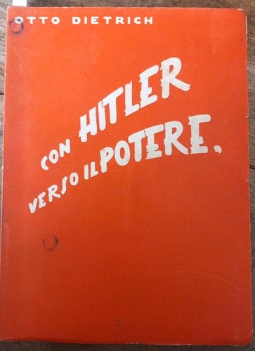 Libro con hitler verso - libro., il