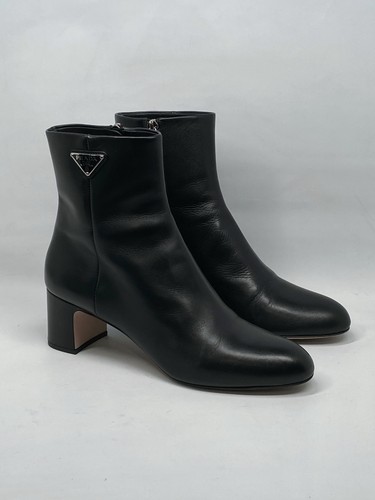 Prada leather zip - prada,