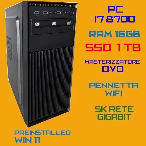 Computer fisso cpu intel - fisso,