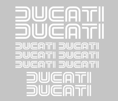 Adesivi ducati decals sticker - ducati,