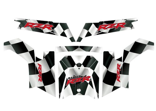 Racing wrap quad - racing, polaris