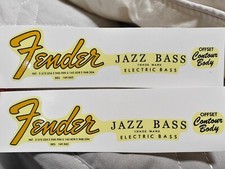 Adesivo pezzi retro fender - adesivo, 2