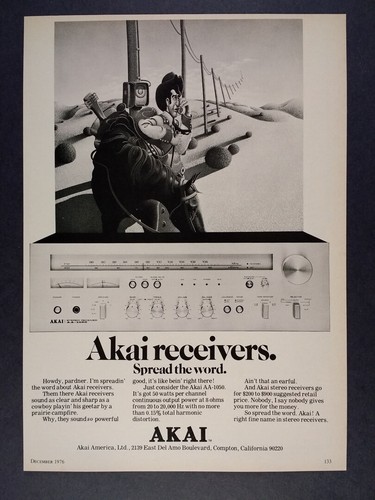 Akai 1050 1976 ricevitore - 1976,