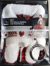 Set Vestaglia Sherpa Con