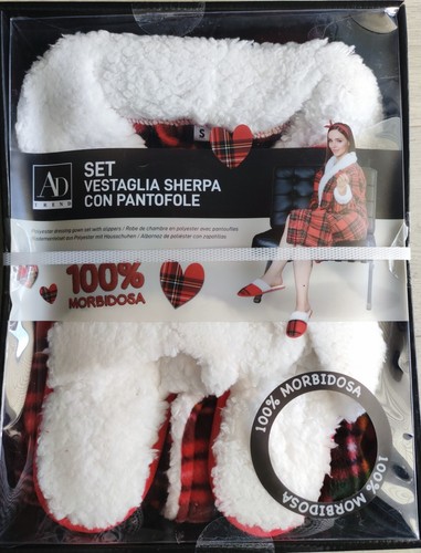 Set vestaglia sherpa - set, con