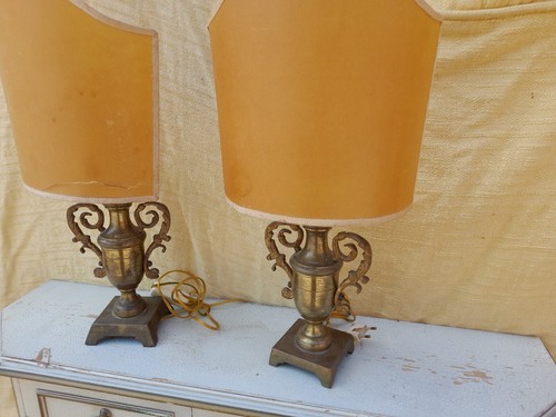 Coppia lampade con manici - manici, in