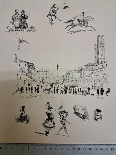 Incisione antica epoca - ,