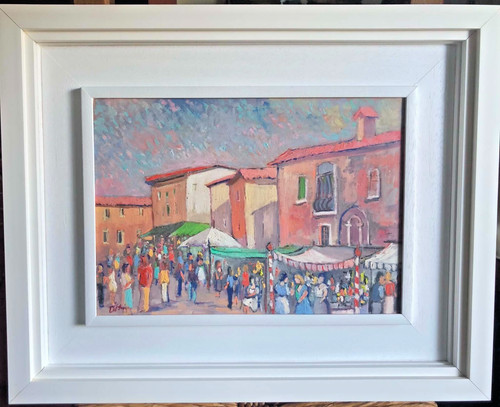 Dipinto olio sagra di - dipinto,