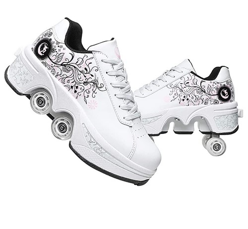 Scarpe con rotelle pattini - con,