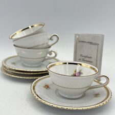 Set da 4 caffe antico Bavaria in porcellana Seltmann Elisabeth Tazzine anni 50
