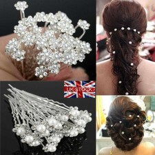 10 x spille per capelli fiori