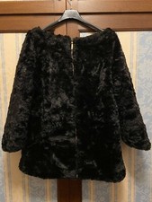 Zara giacca di ecopelliccia colore nero Tg.M