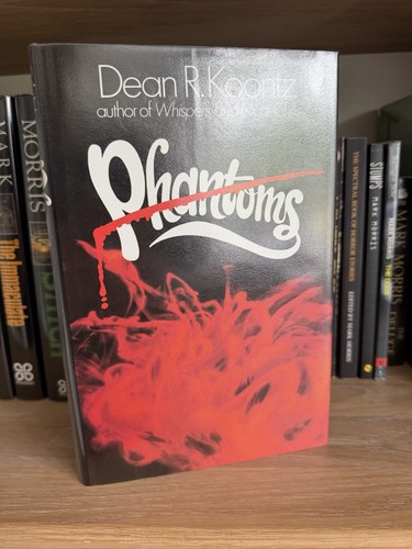 Phantoms dean koontz signed - phantoms,