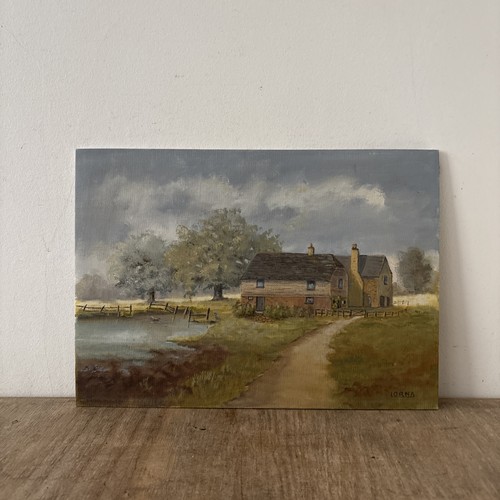 Pittura scenografica paesaggio