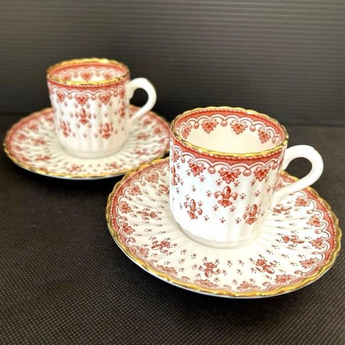 Spode fleur lis tazza - de,