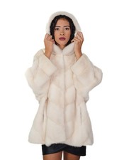 48-54 Ivory Mink Fur Coat V