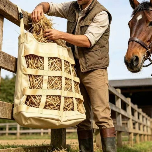 Borsa porta fieno sospesa - borsa,