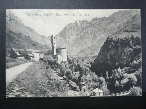 Cartolina valle stura sambuco - cartolina,