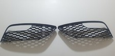 Griglie FENDINEBBIA PER AUDI A3 8V Mascherina NIDO D' APE Nero Lucido Tuning