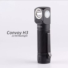 Convoglio H3 Faro Cree XHP50.3 4000k Alta Cri, Angolo Torcia a Forma di L 