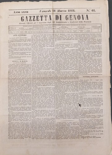 Gazzetta genova 61 - di,