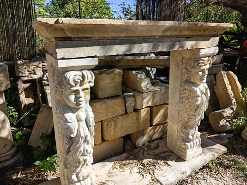 Antico camino pietra bianca - pietra,