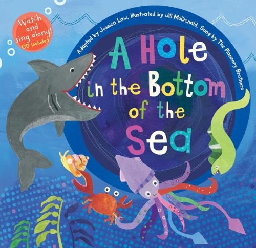 Hole the bottom - of,
